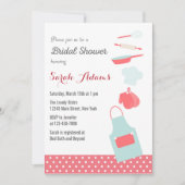 Keukengereedschap Bruids Douche Uitnodiging (Voorkant)