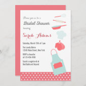 Keukengereedschap Bruids Douche Uitnodiging (Voorkant / Achterkant)