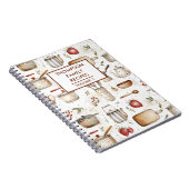 Keukengereedschap Gepersonaliseerd recept Notitieboek (Rechterzijde)