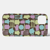 Keukengereedschap Patroon 2 Case-Mate iPhone Case (Achterkant (horizontaal))