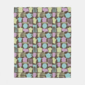 Keukengereedschap Patroon 2 Fleece Deken (Voorkant)