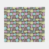 Keukengereedschap Patroon 2 Fleece Deken (Voorkant (Horizontaal))