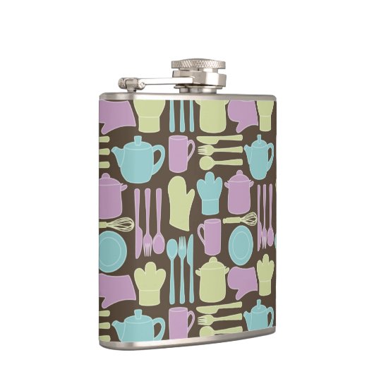 Keukengereedschap Patroon 2 Heupfles (Rechts)