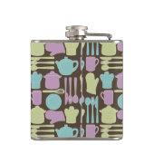 Keukengereedschap Patroon 2 Heupfles (Achterkant)