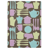 Keukengereedschap Patroon 2 Klembord (Achterkant)