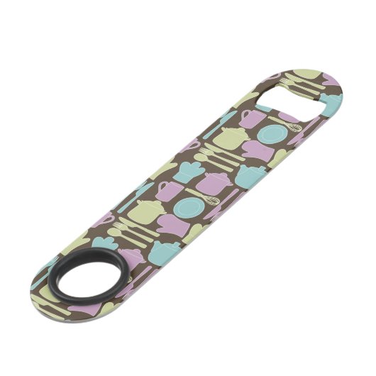 Keukengereedschap Patroon 2 Speed Flessenopener (Voorkant Gekanteld)