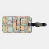 Keukengereedschap Patroon 3 Bagagelabel (Achterkant horizontaal)