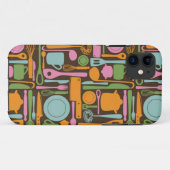 Keukengereedschap Patroon 3 Case-Mate iPhone Case (Achterkant (horizontaal))