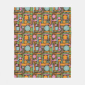 Keukengereedschap Patroon 3 Fleece Deken (Voorkant)