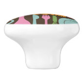 Keukengereedschap Patroon 3 Keramische Knop (Zijkant)