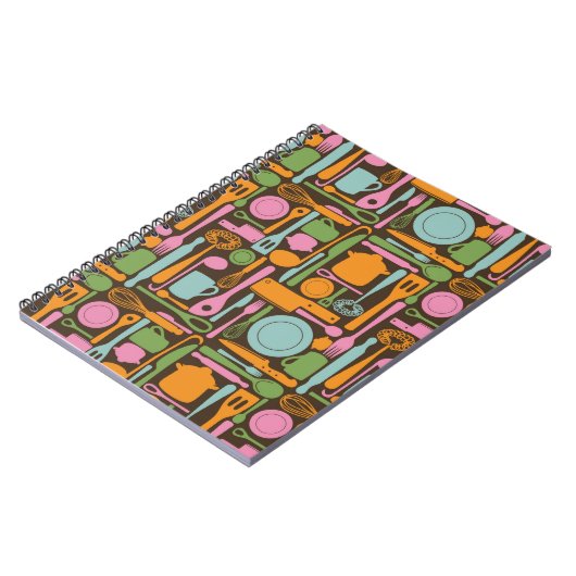 Keukengereedschap Patroon 3 Notitieboek (Linkerzijde)