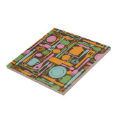 Keukengereedschap Patroon 3 Tegeltje (Zijkant)