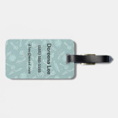 Keukengereedschap Patroon Bagagelabel (Achterkant horizontaal)