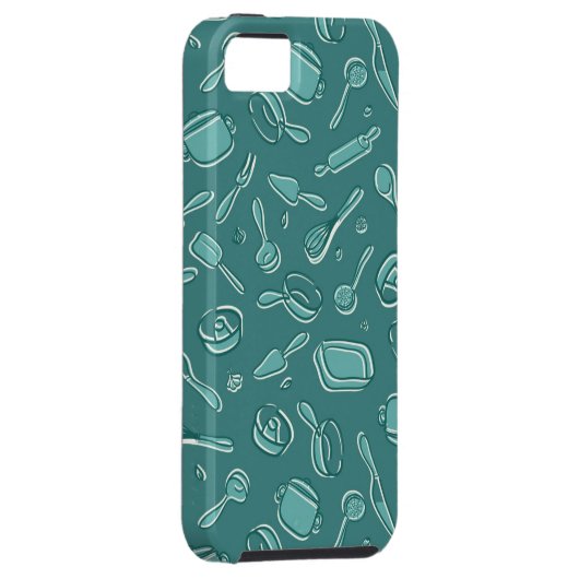 Keukengereedschap Patroon Case-Mate iPhone Case (Back/Rechts)