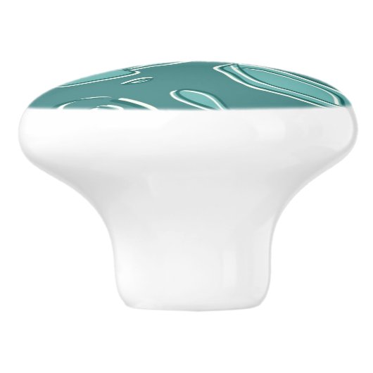 Keukengereedschap Patroon Keramische Knop (Zijkant)