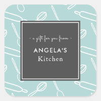 Keukengereedschap Patroon Keuken Bakken Gift Groen