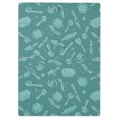 Keukengereedschap Patroon Klembord (Achterkant)