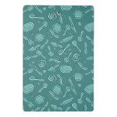 Keukengereedschap Patroon Mini Klembord (Achterkant)