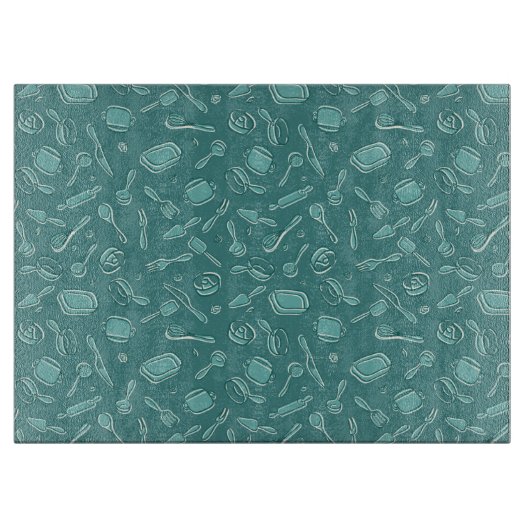 Keukengereedschap Patroon Snijplank (Voorkant)