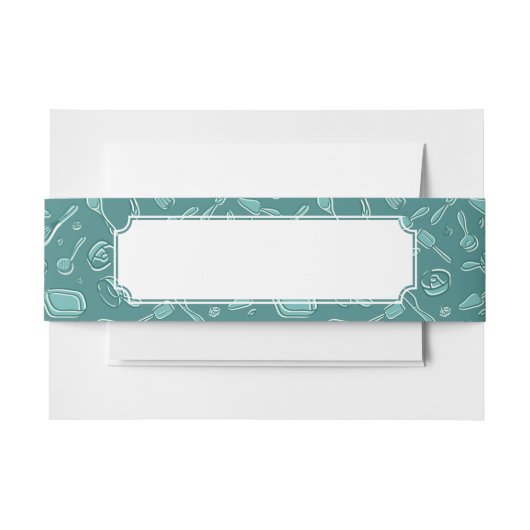 Keukengereedschap Patroon Uitnodigingen Wikkel (Voorkant Voorbeeld)