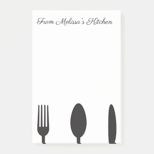 keukengereedschap post-it® notes (Voorkant)