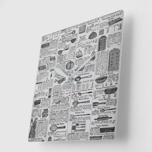 keukengereedschap vierkante klok (Hoek)