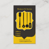 keukengereedschap visitekaartje (Achterkant)