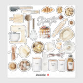 Keukengereedschap voor het koken Recipe Book Ingre Sticker (Vel)