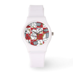 Keukengereedschappen Horloge