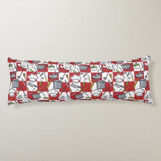 Keukengereedschappen Lichaamskussen (Achterkant)