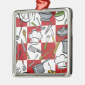 Keukengereedschappen Metalen Ornament (Links)