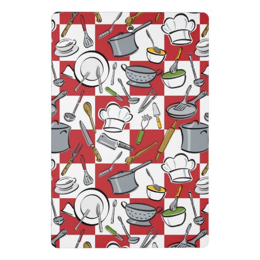 Keukengereedschappen Mini Klembord (Achterkant)