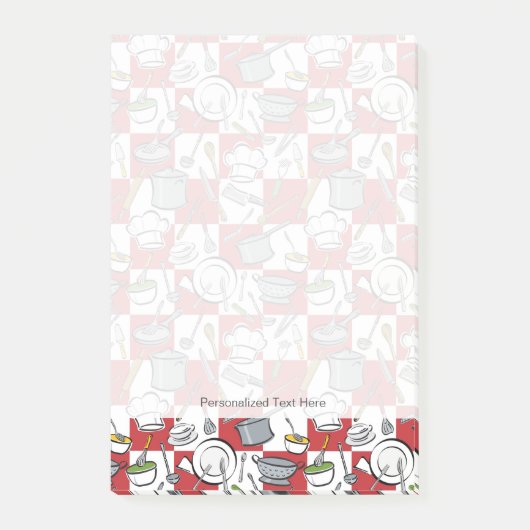 Keukengereedschappen Post-it® Notes (Voorkant)