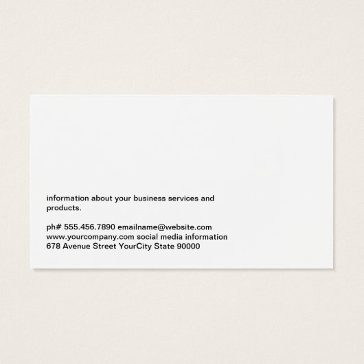 Keukengereedschappen | QR-code Visitekaartje (Achterkant)