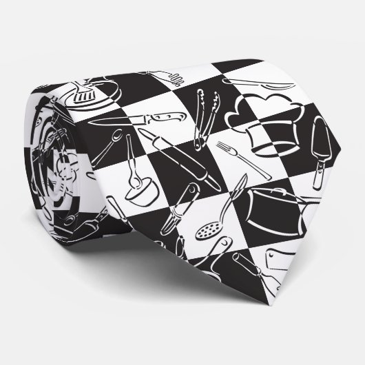 Keukengereedschappen Stropdas (Opgerold)