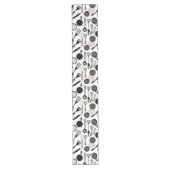Keukengereedschappen Theme Table Runner Lange Tafelloper (Voorkant)