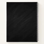 Keukengereedschappen voor Chalkboard - Aangeperson Notitieboek (Achterkant)