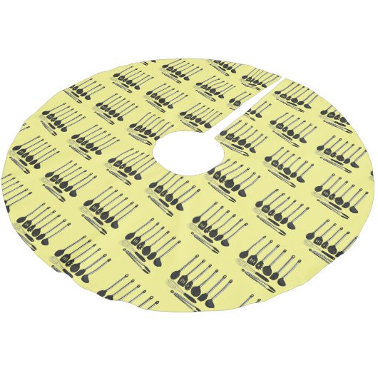 Keukengereedschapsafbeelding cartoon kerstboom rok (Gekanteld)