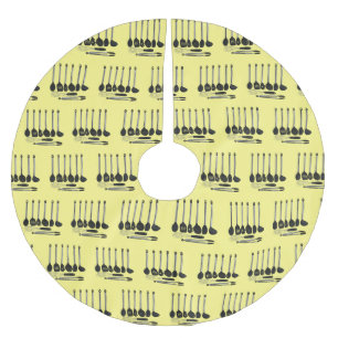 Keukengereedschapsafbeelding cartoon kerstboom rok