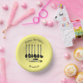 Keukengereedschapsafbeelding cartoon papieren kommen (Feest)