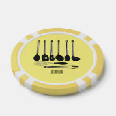 Keukengereedschapsafbeelding cartoon poker chips (Enkel)