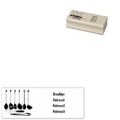 Keukengereedschapsafbeelding cartoon rubberstempel (Gestempeld)