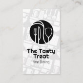 keukengerei | Dinnerware Logo | chef Visitekaartje (Voorkant)