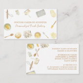 Keukengerei en kookgerei visitekaartje (Voorkant / Achterkant)