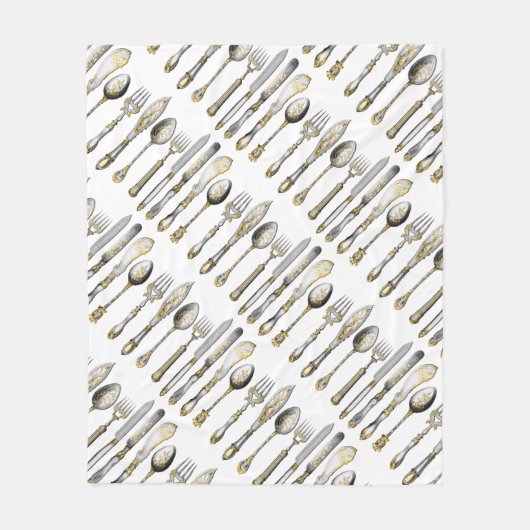 keukengerei fleece deken (Voorkant)