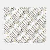 keukengerei fleece deken (Voorkant (Horizontaal))