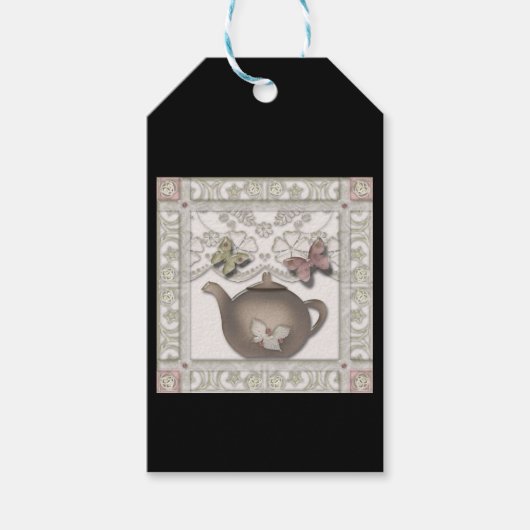 Keukengerei, glas, imitatie cadeaulabel (Voorkant)