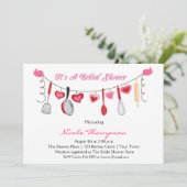 Keukengerei, Heart Garland Shower Kaart (Staand voorkant)