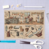  keukengerei illustratie tissuepapier (Craft)