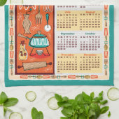  keukengerei Kalenderhanddoek Theedoek (Gevouwen)